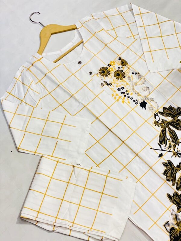 printed shirt and Trouser - Image 2