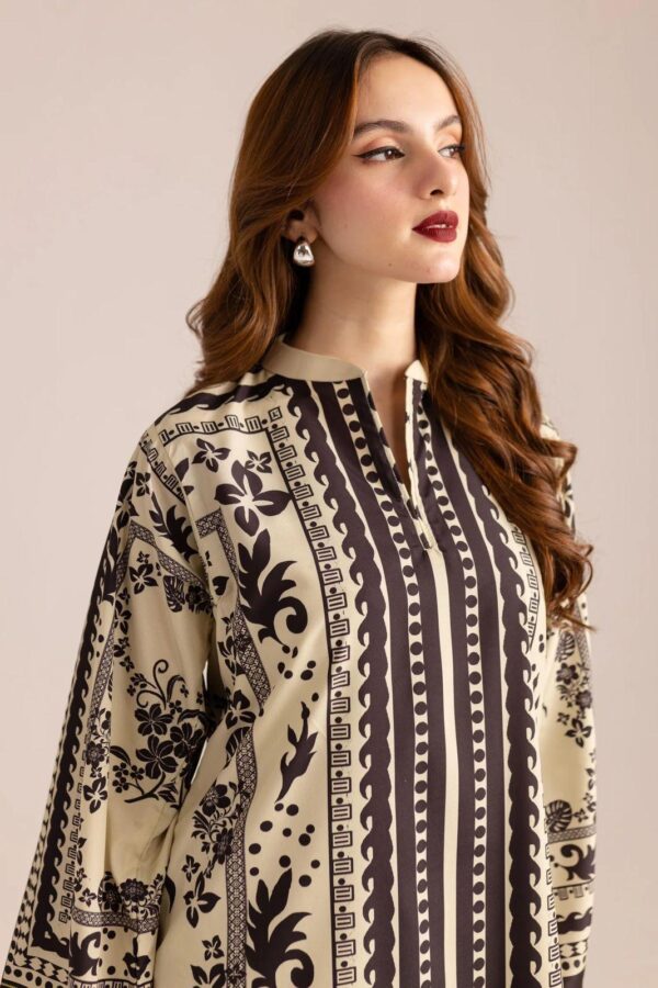 Stylish Printed shirt and Trouser Set-2 pcs women's stitched outfits - Image 5