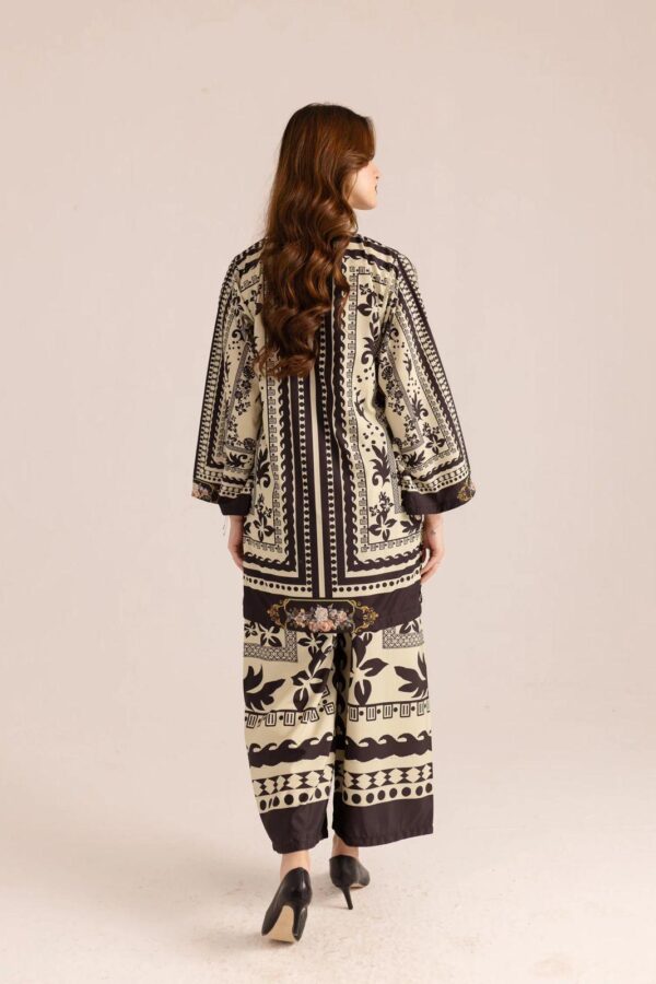 Stylish Printed shirt and Trouser Set-2 pcs women's stitched outfits - Image 3