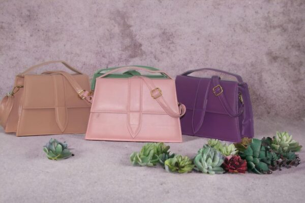 Stylish girls multiple color crossbody bag