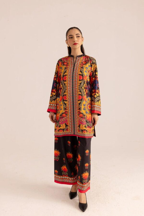 Stylish Printed shirt and Trouser Set-2 pcs