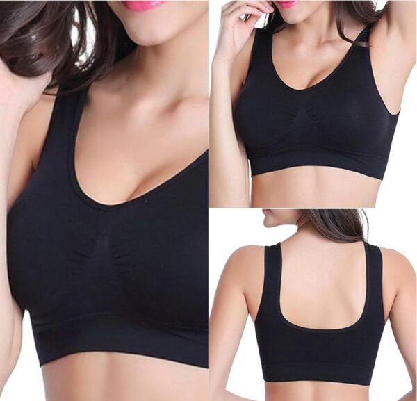 Comfortable cotton padded bra - Image 2