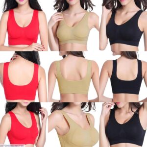Comfortable cotton padded bra