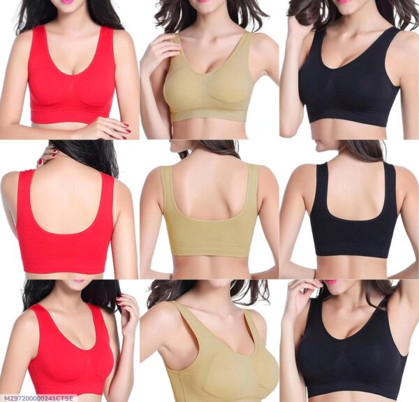 Comfortable cotton padded bra